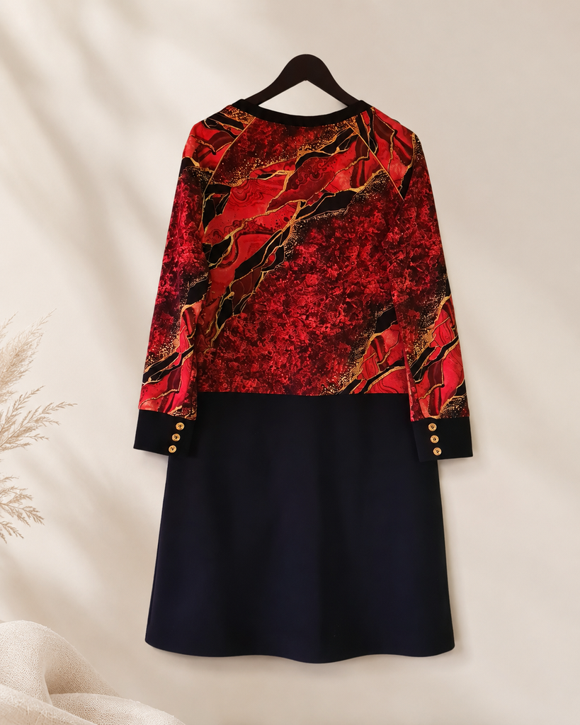Kvaliteetne naiste dresskleit Red Rubi-02.png