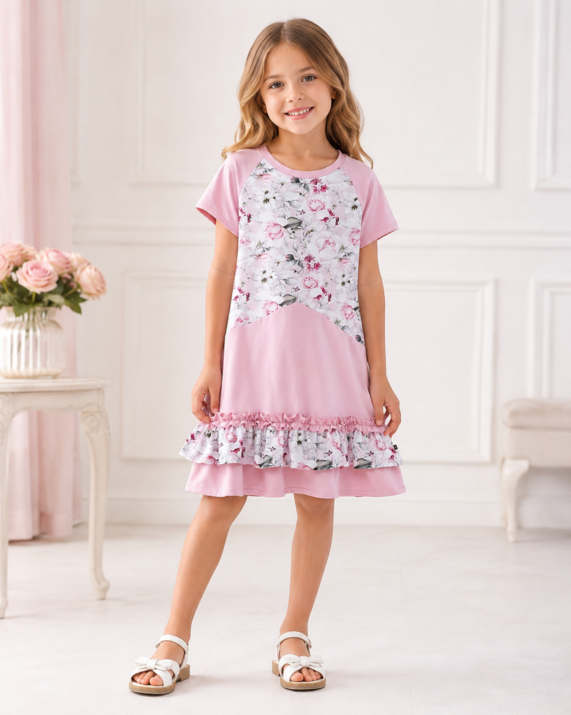 Naiste dresskleit - satsikleit Pastel Pink Rose-02.png