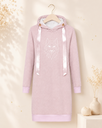 Naiste dresskleit Pink Glittery Wolf 1-02.png