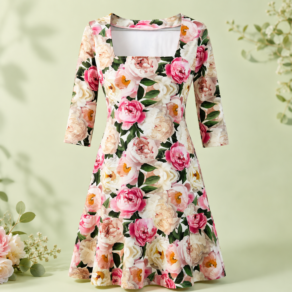 Naiste kleit Wild Peonies-02.png