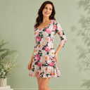 Naiste kleit Wild Peonies