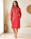 Dresskleit Red & Golden Deers (seest pehmest uhutud dressiknagast)