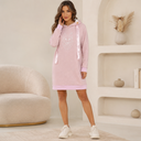 Naiste dresskleit Pink Glittery Wolf 1