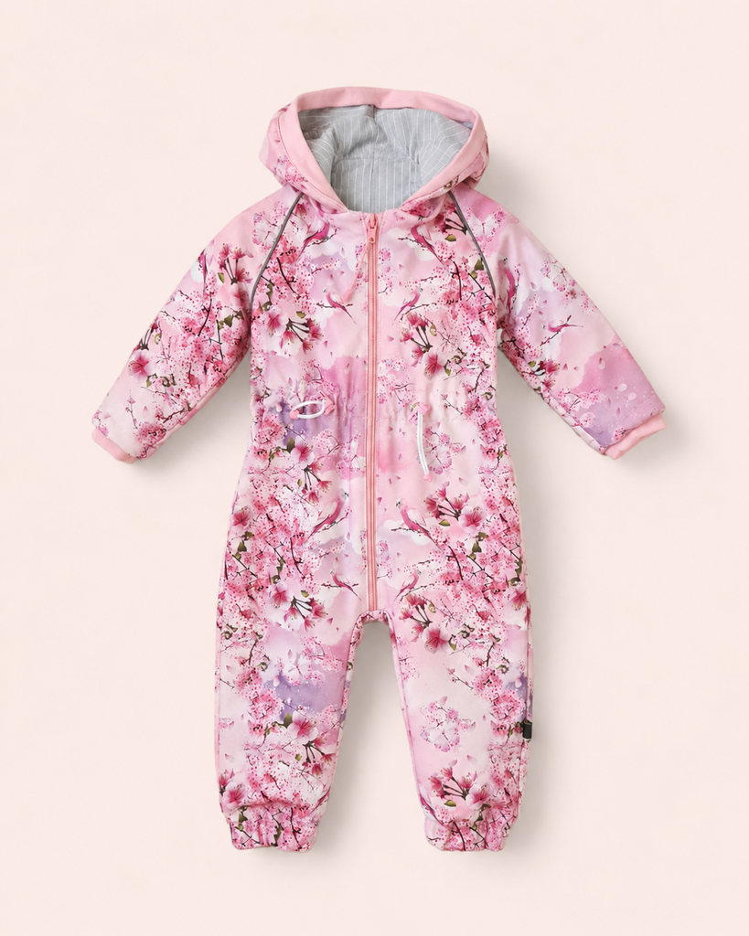 Laste softshell kombe Pink Dream