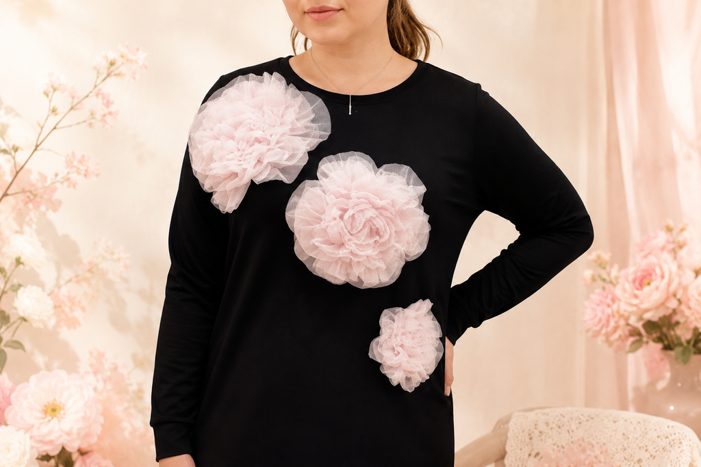 3D Peony Blossom naiste dresskleit (erinevad disaini-ja värvivalikud)